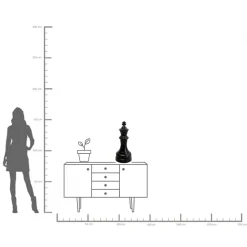 KARE Deko Objekt Chess King 68cm