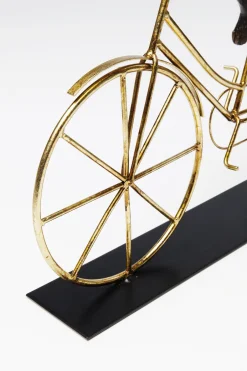 KARE Deko Objekt Dog With Bicycle 44cm