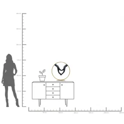 KARE Deko Objekt Elements Heart Hand 62cm