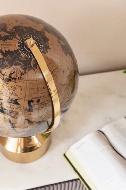 KARE Deko Objekt Globe Top Gold 47cm