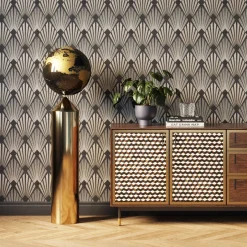 KARE Deko Objekt Globe Top Gold 132cm