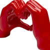 KARE Deko Objekt Heart Hands Rot 12cm