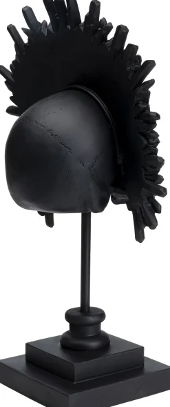 KARE Deko Objekt King Skull Schwarz 49cm
