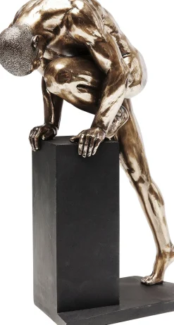 KARE Deko Objekt Nude Man Stand Bronze 35cm