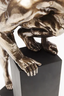 KARE Deko Objekt Nude Man Stand Bronze 35cm