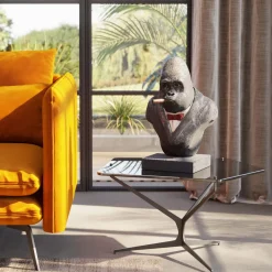 KARE Deko Objekt Smoking Gorilla 48cm