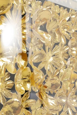 KARE Deko Rahmen Gold Flower 80x80cm