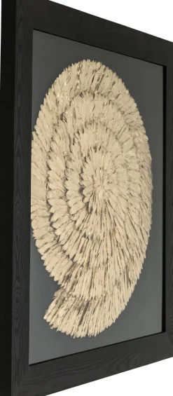 KARE Deko Rahmen Golden Snail 120x120cm