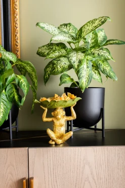 KARE Deko Schale Banana Leaf 14x24cm