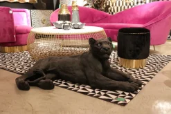 KARE Deko Schale Flower Bloom Schwarz Gold Ø25cm