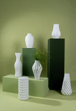 KARE Deko Vase Akira Oval 35cm