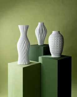 KARE Deko Vase Akira Oval 35cm