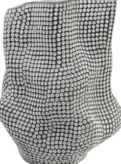 KARE Deko Vase Anemone Schwarz 43cm