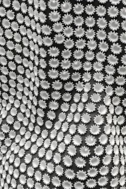 KARE Deko Vase Anemone Schwarz 43cm