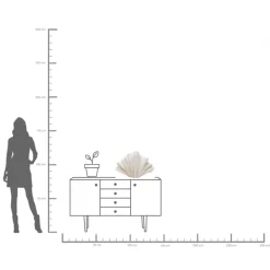 KARE Deko Vase Concha 57cm