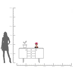 KARE Deko Vase Style Muse Flowers 34cm