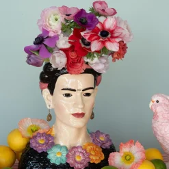 KARE Deko Vase Style Muse Flowers 34cm