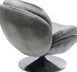 KARE Drehsessel Cosy Grau