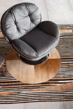 KARE Drehsessel Cosy Grau