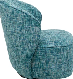 KARE Drehsessel Ellie Hellblau