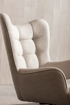 KARE Drehsessel Oscar Creme