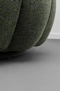 KARE Drehsessel Peppo Bloom Melange Grün