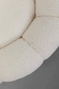 KARE Drehsessel Peppo Bloom Weiß