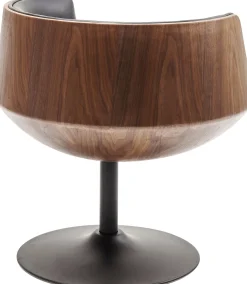 KARE Drehstuhl Club Walnut
