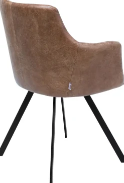 KARE Drehstuhl Coco Braun