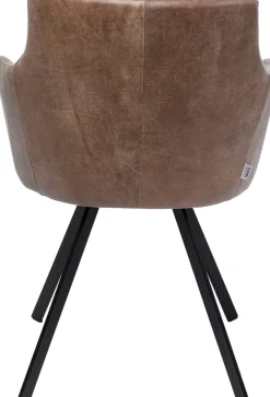 KARE Drehstuhl Coco Braun