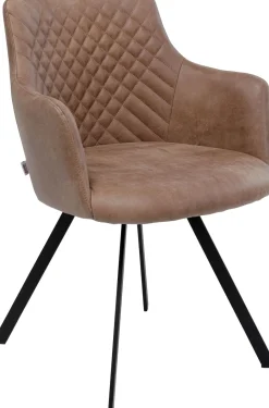 KARE Drehstuhl Coco Braun