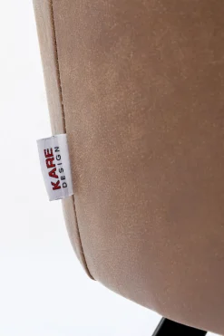 KARE Drehstuhl Coco Braun