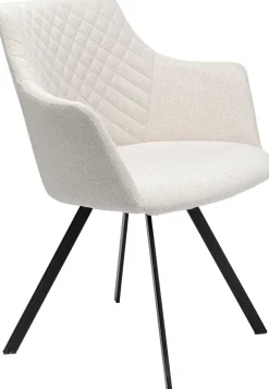 KARE Drehstuhl Coco Creme