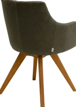 KARE Drehstuhl Coco Wood Green