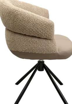 KARE Drehstuhl mit Armlehnen Tasty
