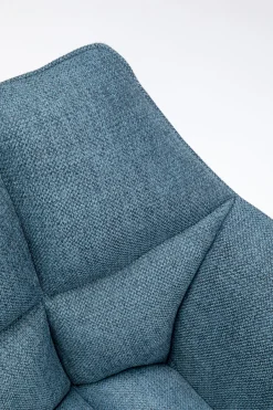 KARE Drehstuhl Thinktank Blau