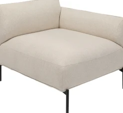 KARE Ecke Klein Rechts Element Chiara Creme 76cm