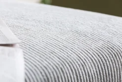 KARE Ecksofa Gianni Cord Grau Rechts