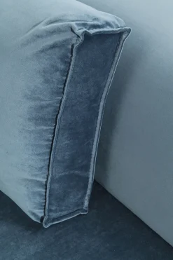 KARE Ecksofa Infinity Velvet Ocean Rechts