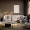 KARE Ecksofa Karma Creme Rechts