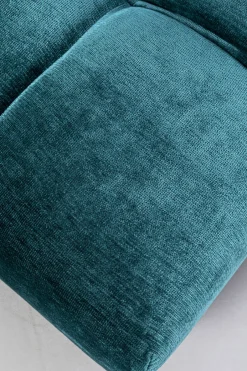 KARE Ecksofa Nia Glam Dunkelgrün Links 250cm