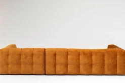 KARE Ecksofa Salamanca Goldbraun Rechts