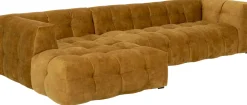 KARE Ecksofa Salamanca Goldbraun Links