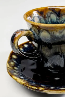 KARE Espressotasse Lio Dunkelblau (2/tlg.)