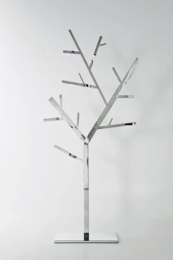 KARE Garderobenständer Technical Tree Chrom