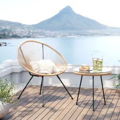 KARE Gartenset Acapulco 2tlg Nature