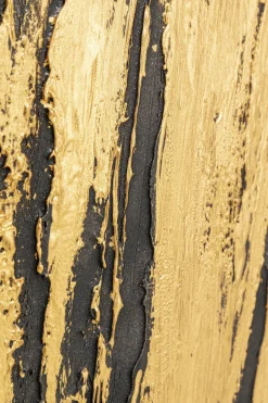 KARE Gerahmtes Bild Abstract Schwarz 80x120cm