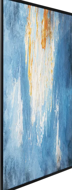 KARE Gerahmtes Bild Artistas Blau 120x180cm