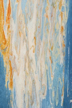 KARE Gerahmtes Bild Artistas Blau 120x180cm