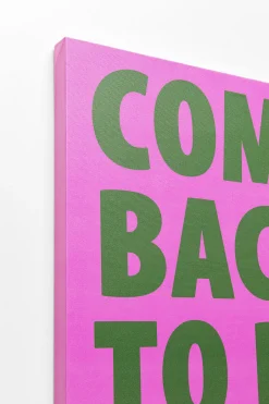 KARE Gerahmtes Bild Come Back To Bed 40x50cm